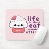 Oft essen Cupcakes Mousepad (Mit Mouse)