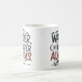 Oft fragen Sie sich immer. Kaffeetasse (Mittel)