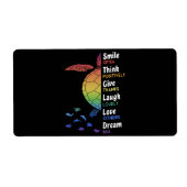 Oft, gut nachdenken, Danke. (Vorne)