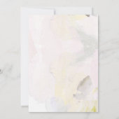 Oft in Frühlingszwiebeln gezeichnet Einladung (Rückseite)