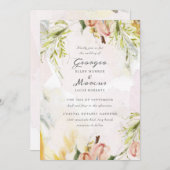 Oft in Frühlingszwiebeln gezeichnet Einladung (Vorne/Hinten)