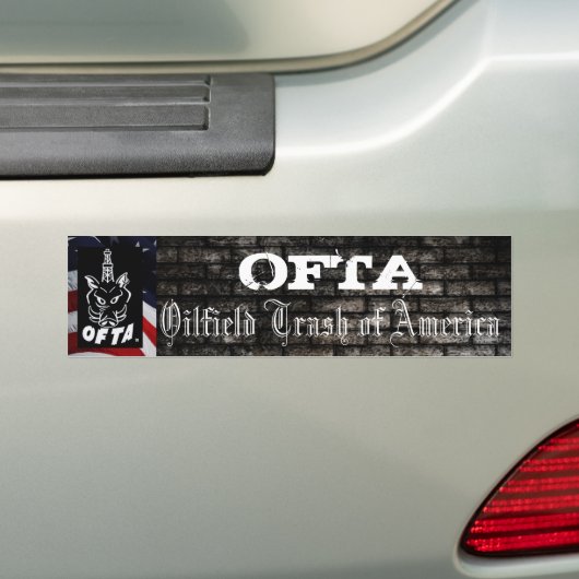 OFTA Autoaufkleber 1 (Auf Auto)