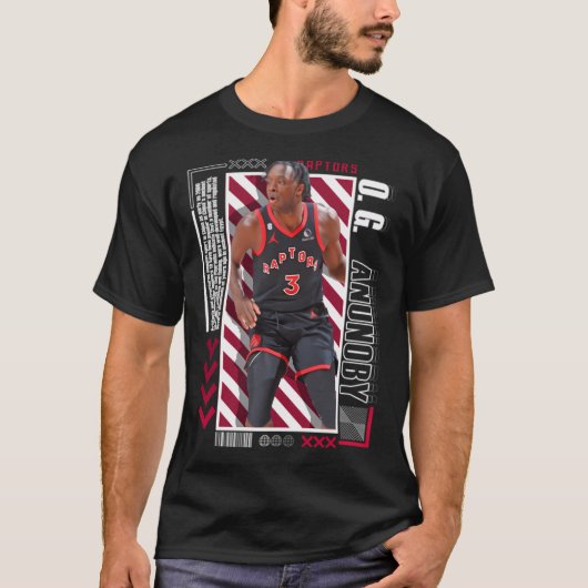 OG Anunoby Paper Poster Version T-Shirt (Vorderseite)