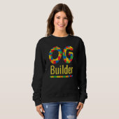 OG Builder Construction Brick Master Builder Block Sweatshirt (Vorne ganz)