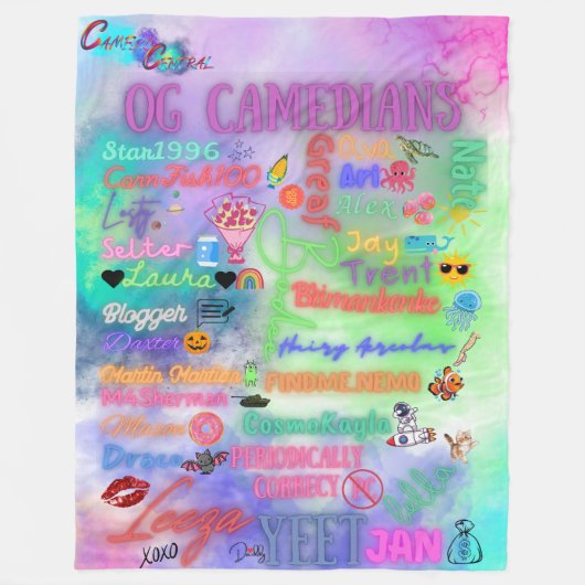 OG Camedian Fleece Blanket (Vorderseite)