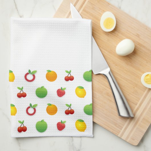 OG Fruity Kitchen Towel Geschirrtuch (Viertel Falte)
