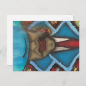 OG GANGSTA INTERAKTIVE POSTCARD POSTKARTE (Vorne/Hinten)