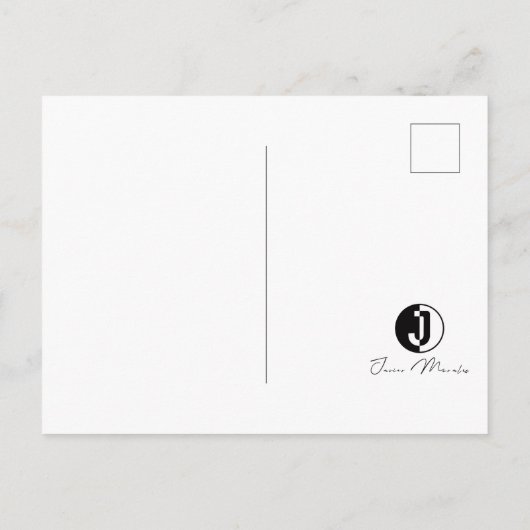 OG GANGSTA INTERAKTIVE POSTCARD POSTKARTE (Rückseite)