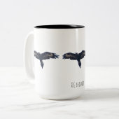 OG-Hähnchen Zweifarbige Tasse (Vorderseite Links)