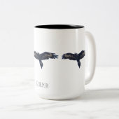 OG-Hähnchen Zweifarbige Tasse (VorderseiteRechts)