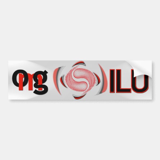 OG! ilu Autoaufkleber (Vorne)