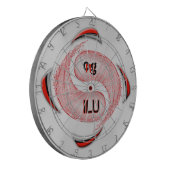 OG! ilu Dartscheibe (Vorderseite Links)