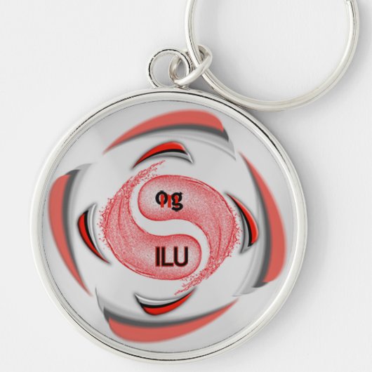 OG! ilu Schlüsselanhänger (Vorne)