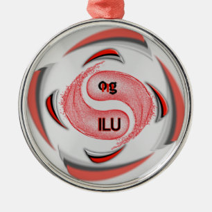 OG! ilu Silbernes Ornament