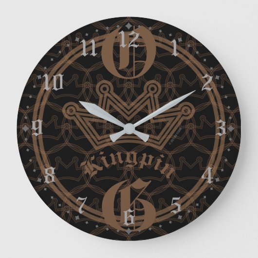 OG Kingpin Wall Clock Große Wanduhr (Vorderseite)