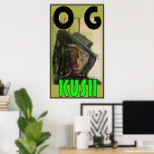 OG KUSH POSTER (Heimbüro)