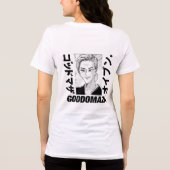 OG MOMOKO KOPFBOLD TEXT WEISSES T-SHIRT WIEDERSEHE Tri-Blend SHIRT (Rückseite)