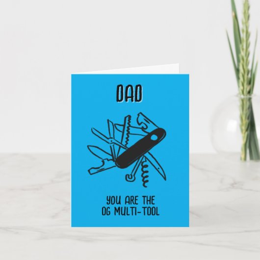 OG Multitool Vatertag - Feiertagskarte (Vorderseite)