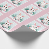 OG Oaster Bunny Funny Geschenkpapier (Ecke)