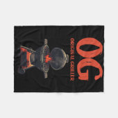 Og Original Griller Grillen Byrbecue Pitmaster Gri Fleecedecke (Vorderseite (Horizontal))
