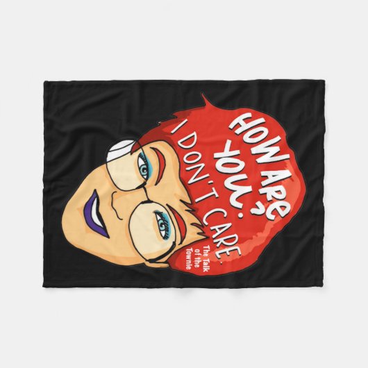 Og Pammy  Fleecedecke (Vorderseite (Horizontal))