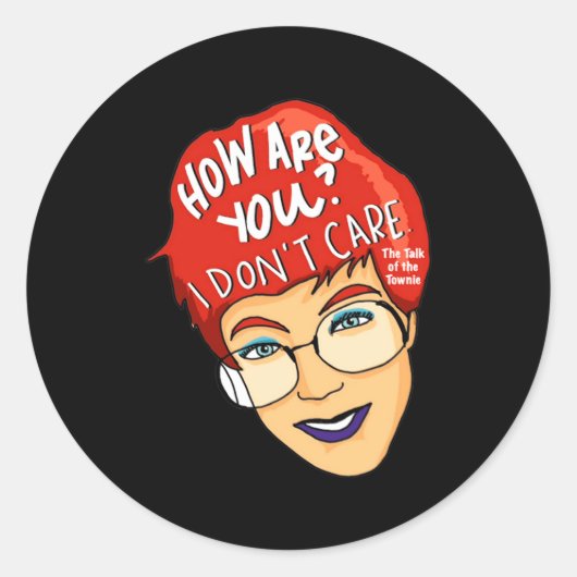 Og Pammy  Runder Aufkleber (Vorderseite)