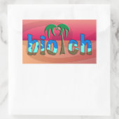 OG! RECHTECKIGER AUFKLEBER (Tasche)