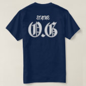 OG-Status Rückschlag T-Shirt (Design Rückseite)