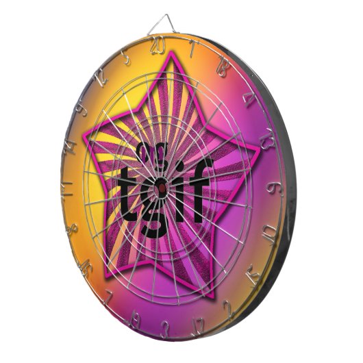 OG! tgif Dartscheibe (Vorderseite rechts)