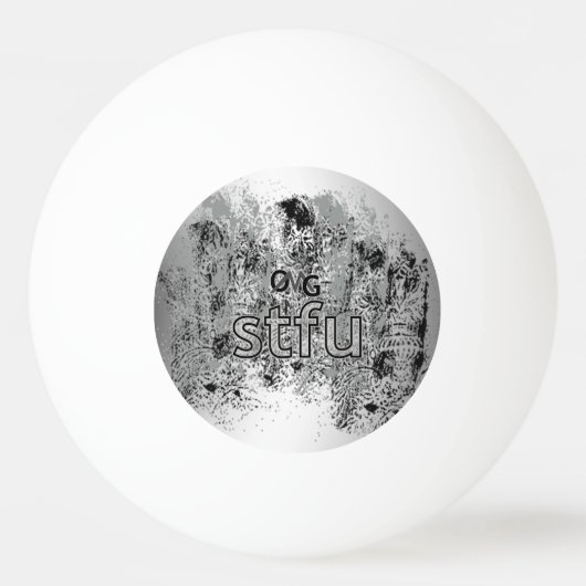 OG! TISCHTENNISBALL (Vorderseite)