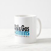 OGA internationale Logo-Schale Kaffeetasse (VorderseiteRechts)