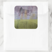 Ogaden 1999 quadratischer aufkleber (Tasche)