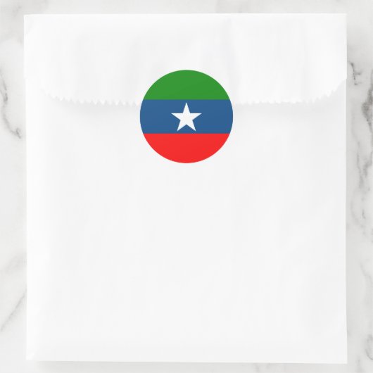 Ogaden, Estland Runder Aufkleber (Tasche)