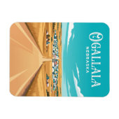 Ogallala USA Magnet (Horizontal)