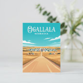 Ogallala USA Postkarte (Stehend Vorderseite)
