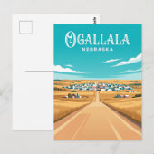 Ogallala USA Postkarte (Vorne/Hinten)