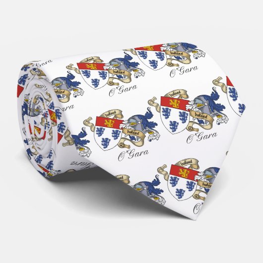 O'Gara Familienwappen Krawatte (Gerollt)
