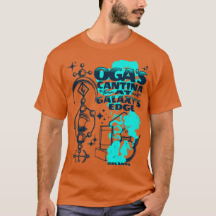 Ogas Cantina am Rande der Galaxie Orlando Flo T-Shirt