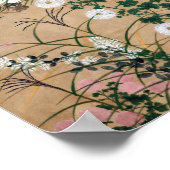 Ogata Korin Flowering Poster (Ecke)