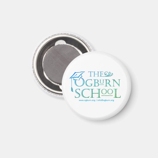 Ogburn-Schule Magnet (Vorderseite/Rückseite)