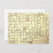 Ogden, ABER Vintage Karte (Vorne/Hinten)