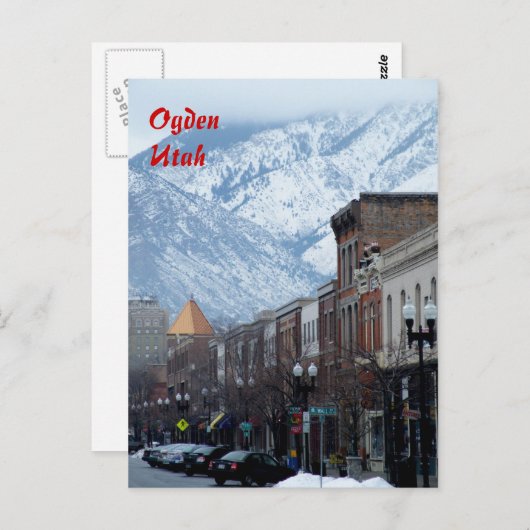 Ogden Postkarte (Vorne/Hinten)