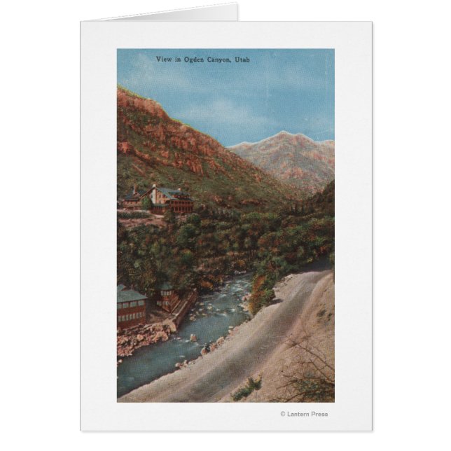 Ogden, Utah - Ogden Canyon View & River (Vorne)