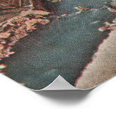 Ogden, Utah - Ogden Canyon View & River Poster (Ecke)