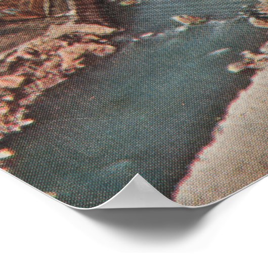 Ogden, Utah - Ogden Canyon View & River Poster (Ecke)