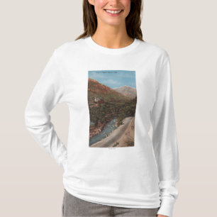 Ogden, Utah- - Ogdenschlucht-Ansicht u. Fluss T-Shirt