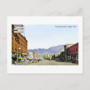 Ogden, Utah Postkarte