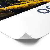 Ogden Utah Travel Print Poster (Ecke)