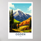 Ogden Utah Travel Print Poster (Vorne)