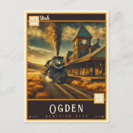 Ogden, Utah | VINTAG Postkarte